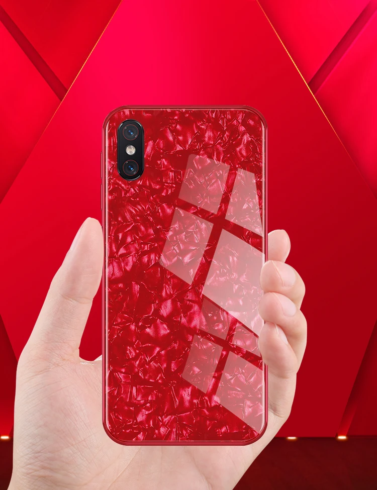 For Xiaomi Mi 8 Explorer Edition Case Tempered Glass Back Cover Mi8 silicone edge Phone Accessories | Мобильные телефоны и