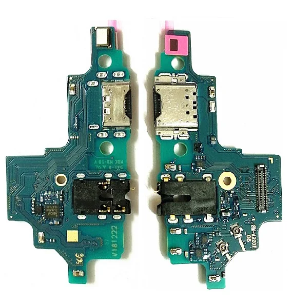 Оригинальный 10 шт. USB зарядное устройство док-порт разъем плата для Samsung A9 2018 A920 A920F