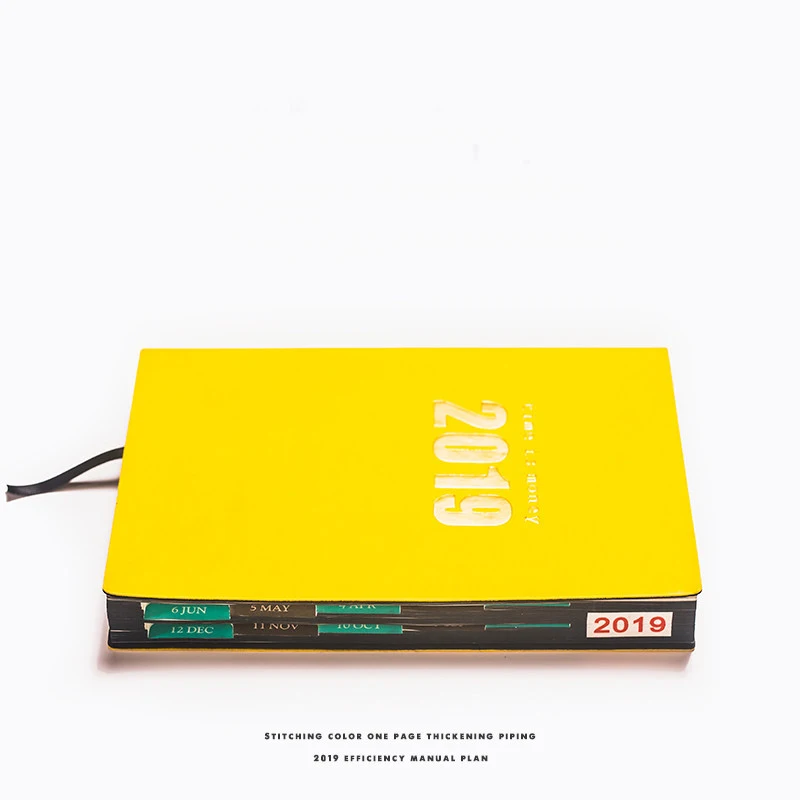 Ежедневный ежедневный ежедневник из искусственной кожи школьные принадлежности