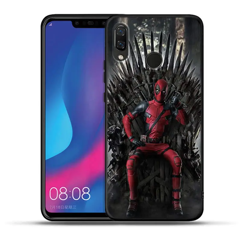 H1180 Чехол Marvel Мстители Герои милый Грут для Huawei Honor 20 Pro 10 9 9i 8 Lite 8X 8C 7A 7X V20 View 20 черный ТПУ чехол Etui - Цвет: H1180