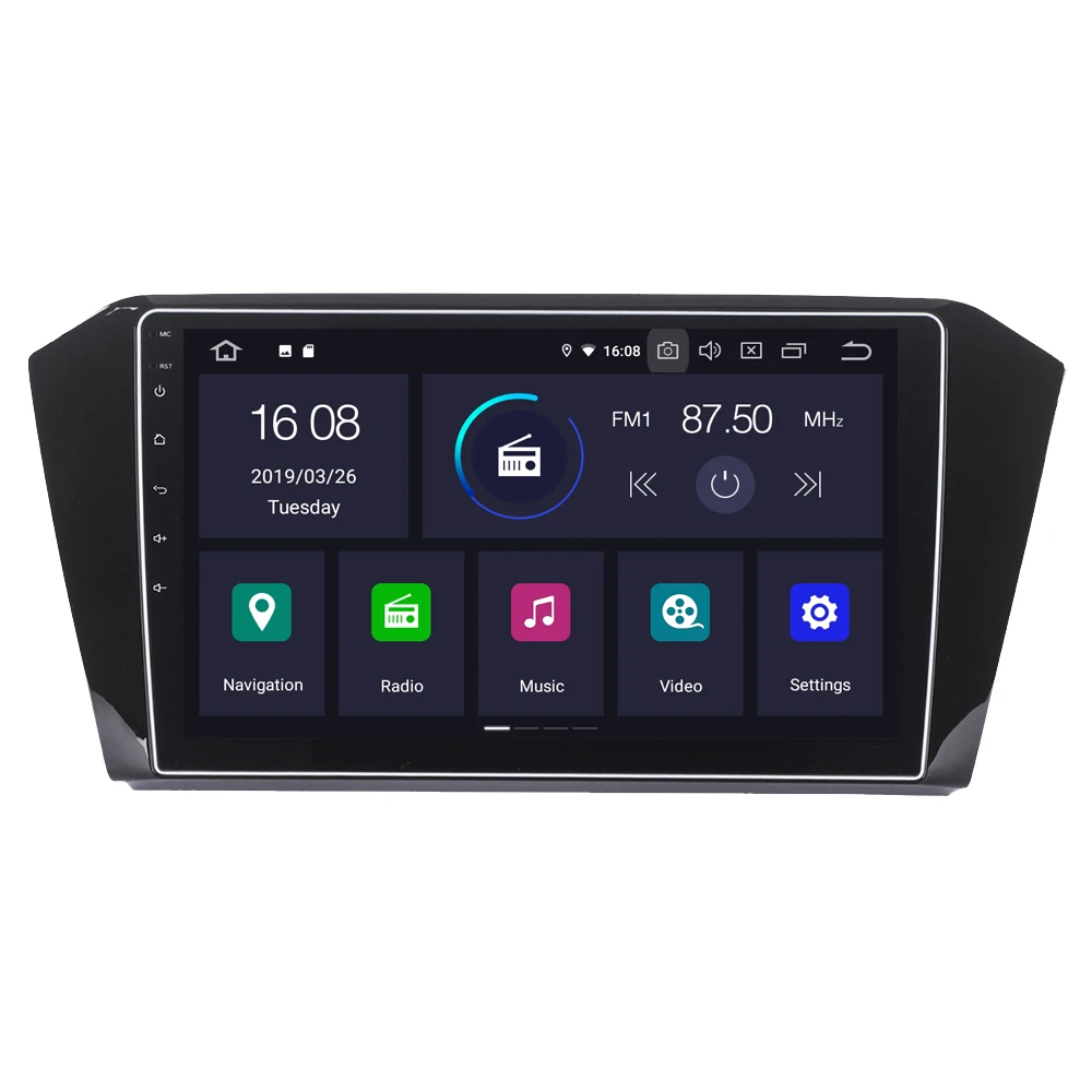 Автомагнитола для VW Passat 2017 Android 9 0 стерео GPS навигация сб navi мультимедийная