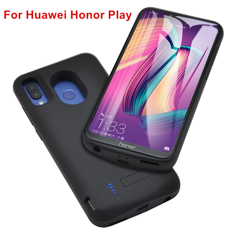 Чехол для аккумулятора Huawei Honor play 5000 мАч запасное зарядное устройство чехол
