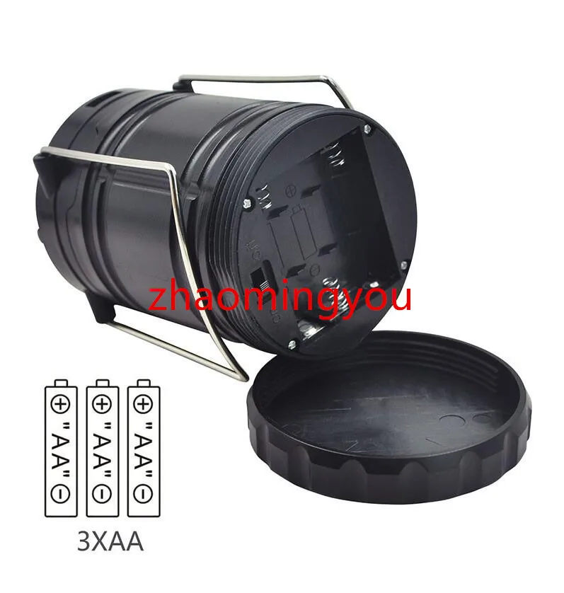 Ультра яркий Перезаряжаемый светодиодный фонарик для кемпинга на солнечной