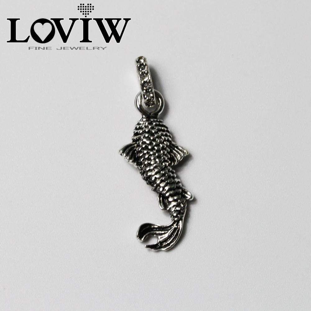 Женский кулон в стиле панк из серебра 925 пробы с фианитом|courage necklace|courage charm |