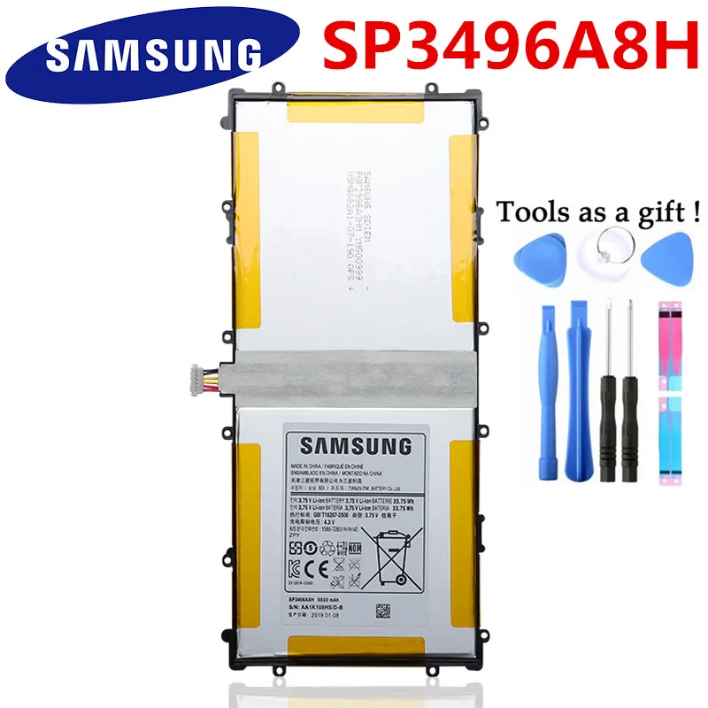 Оригинальный высококачественный аккумулятор Samsung SP3496A8H для Google Nexus 10 HA32ARB GT P8110 9000