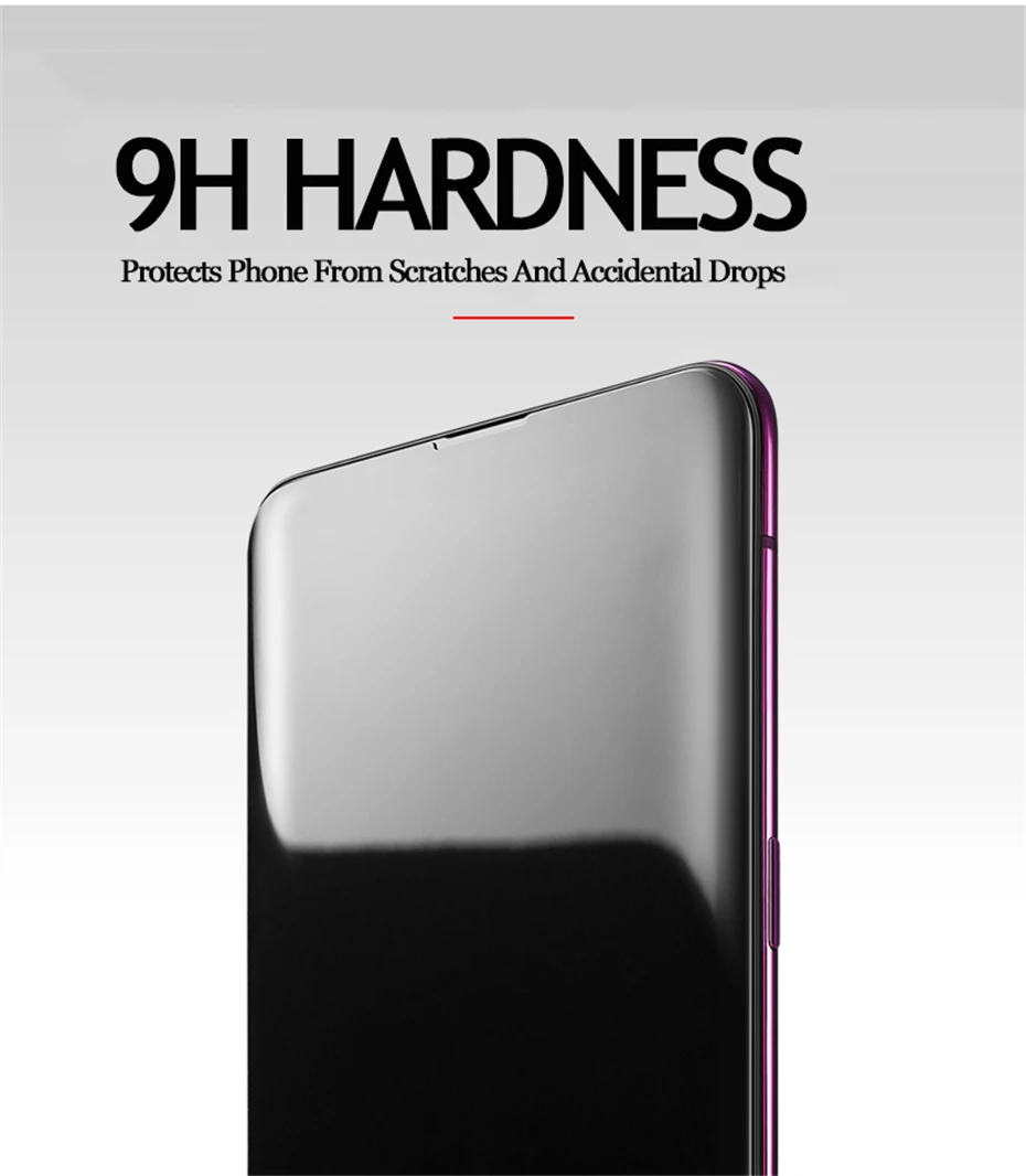 Akcoo Nano УФ жидкий клей стекло протектор экрана для OPPO Find X полное покрытие закаленное стекло clear find x защита экрана