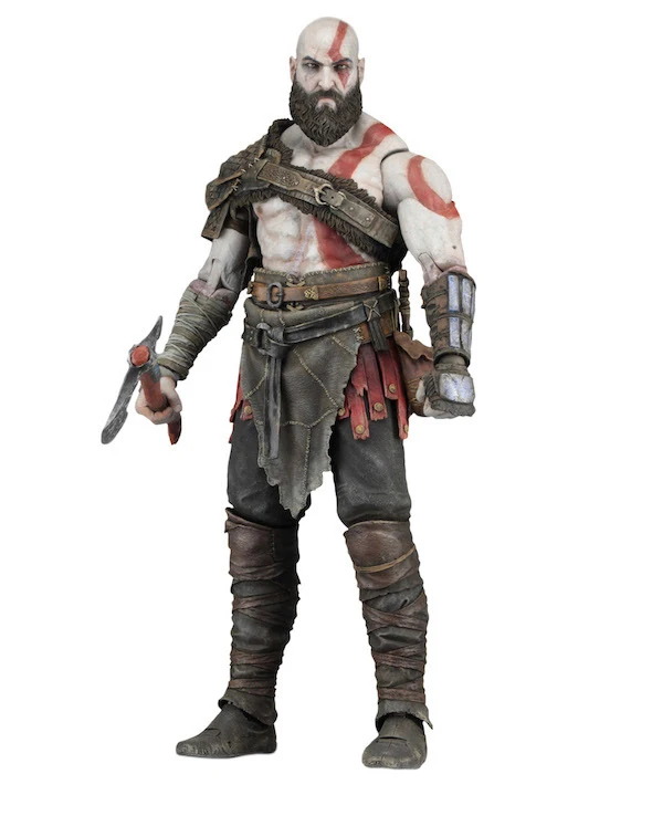 Экшн фигурка из ПВХ God of War 4 Kratos Коллекционная модель игрушек 18 см|god war|model toyfigures