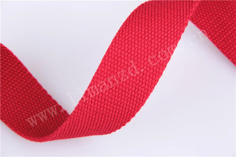 

1 inch cotton webbing belt/tape for bags strap