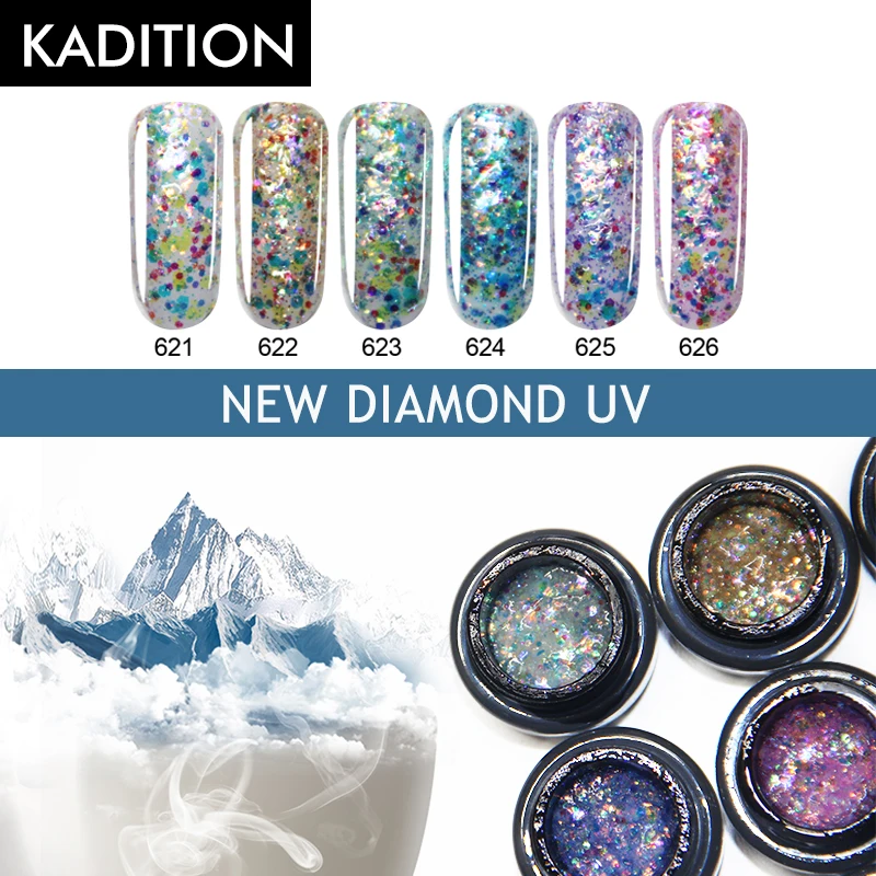 Профессиональный Гель-лак KADITION 5 мл блестящий 3d-лак звездного света УФ-Гель-лак