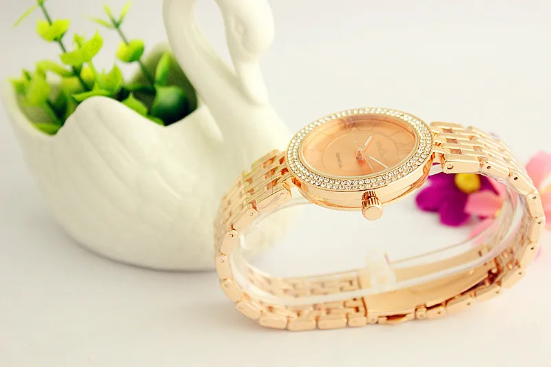 2018CONTENA Korean fashion female watch small bracelet decoration ladies slim simple large dial tide | Наручные часы