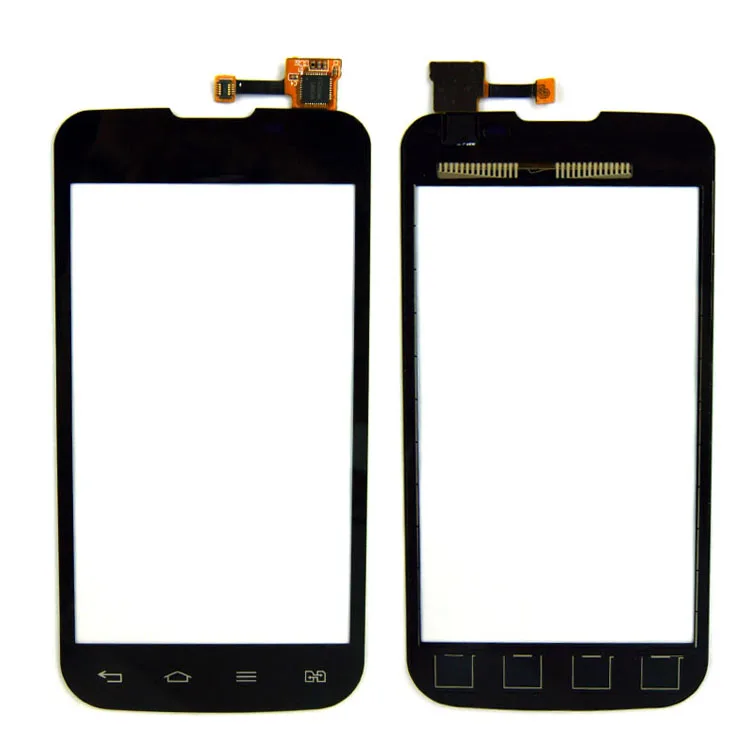 Черный для LG Optimus L5 II E455 Передняя Сенсорная панель Сенсорный экран дигитайзер