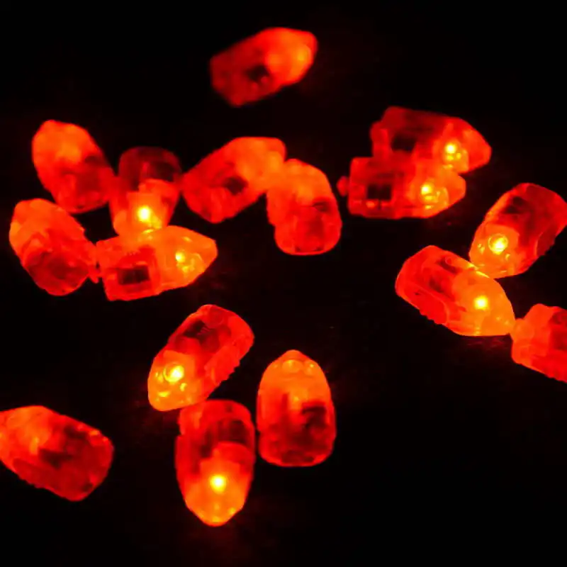 100 шт светодиодный RGB вспышка лампы шар светильник s для бумажный фонарь воздушный