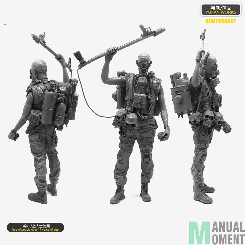 Миниатюрные 1/35 Doomsday Мстители оснащенные пламенными пусковыми установками