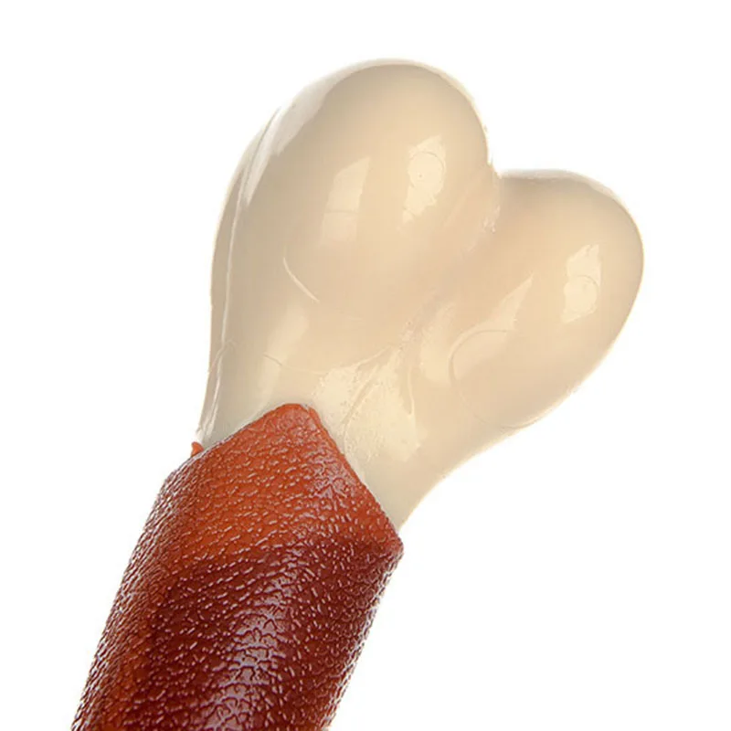 

2019 Hot Sale Pet Dog Toy Interactive Puppy Chew Bones Toys Rubber Training Supplies Interactive Toy