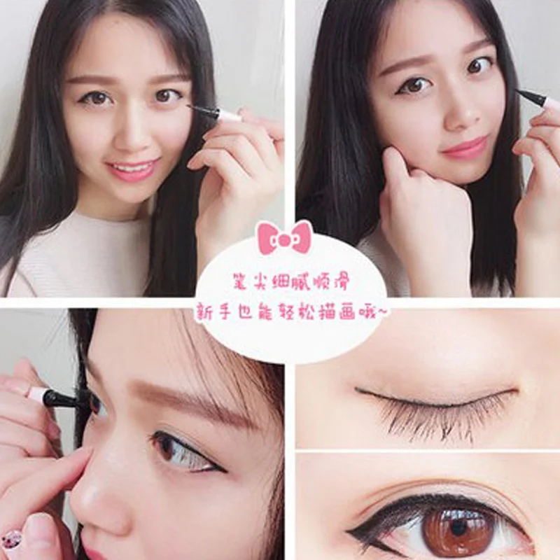 CHIOTURE Brand Liquid Eyeliner Waterproof Long-lasting Quick Dry Makeup Eye Liner Delineador Caneta Liquido Lapis de Olho |