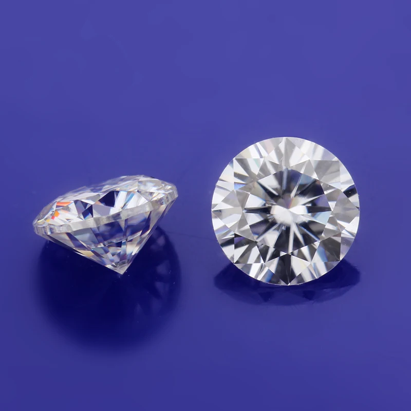 Высокое качество EF цвет круглый блестящий огранка 4 мм 0.3ct свободные муасаниты
