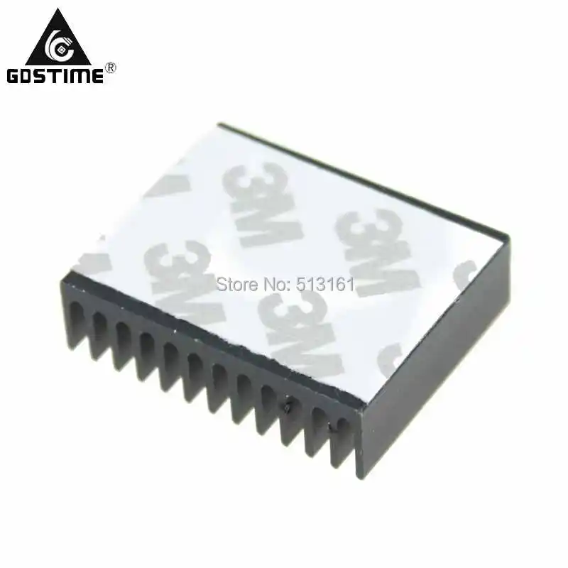 10 шт./лот Gdstime 40x32x10 мм усилитель пельтье охладитель радиатор алюминиевый