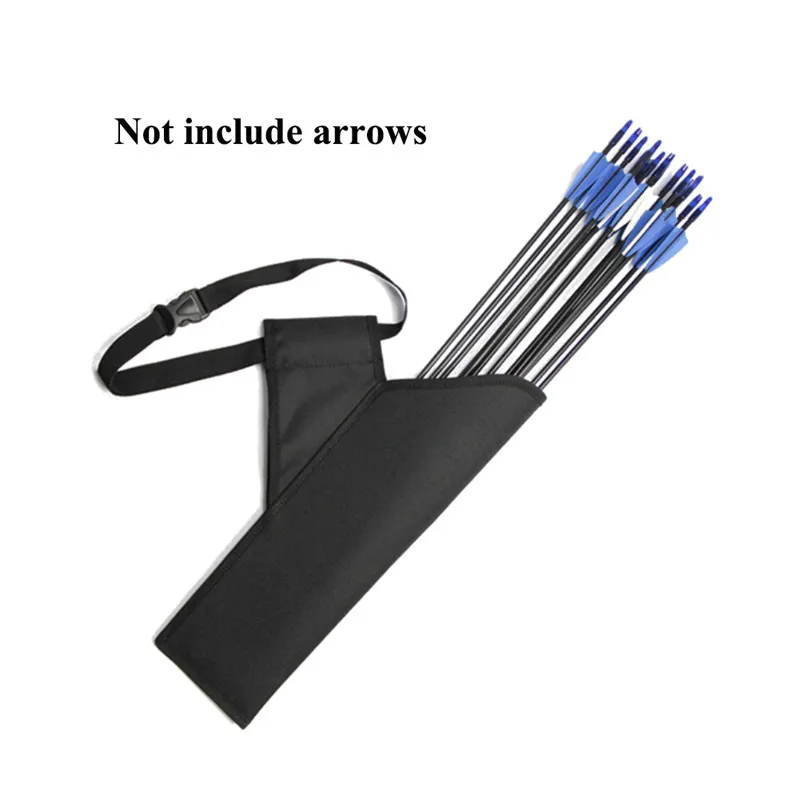 Новый черный колчан для стрельбы из лука 3 трубки держатель стрел портативная
