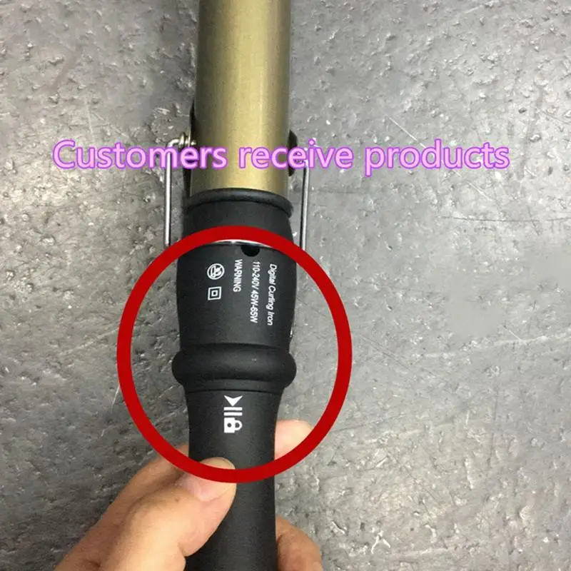 Щипцы для завивки волос 38 мм щипцы быстрые локоны Us Plug | Красота и здоровье