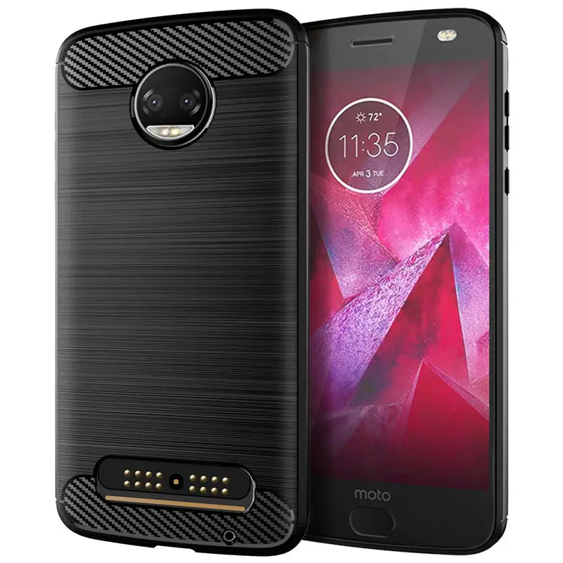 Чехол для Motorola Moto Z2 Force чехол силиконовая задняя крышка телефона XT1789 Z 2 | Мобильные
