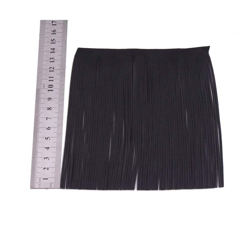 Imitation leather tassel 15 cm wide clothes shoes accessories multi-purpose 5m/lot | Дом и сад