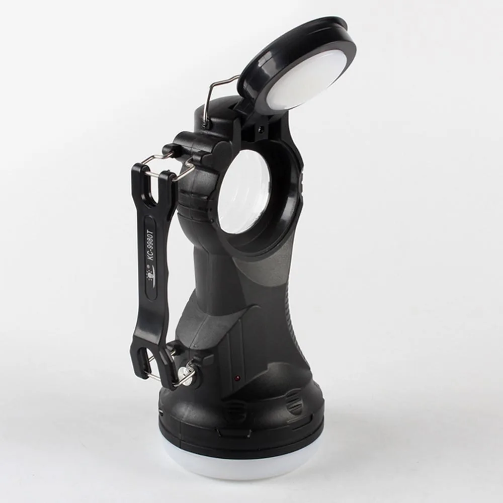 Портативный светодиодный фонарик солнечный перезаряжаемый встроенный