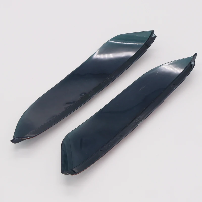 

For Peugeot 3008 GT / 5008 GT 2017 2018 ABS Plastic Rearview Mirror Eyebrow Decoration Strip Trim 2pcs Car Styling