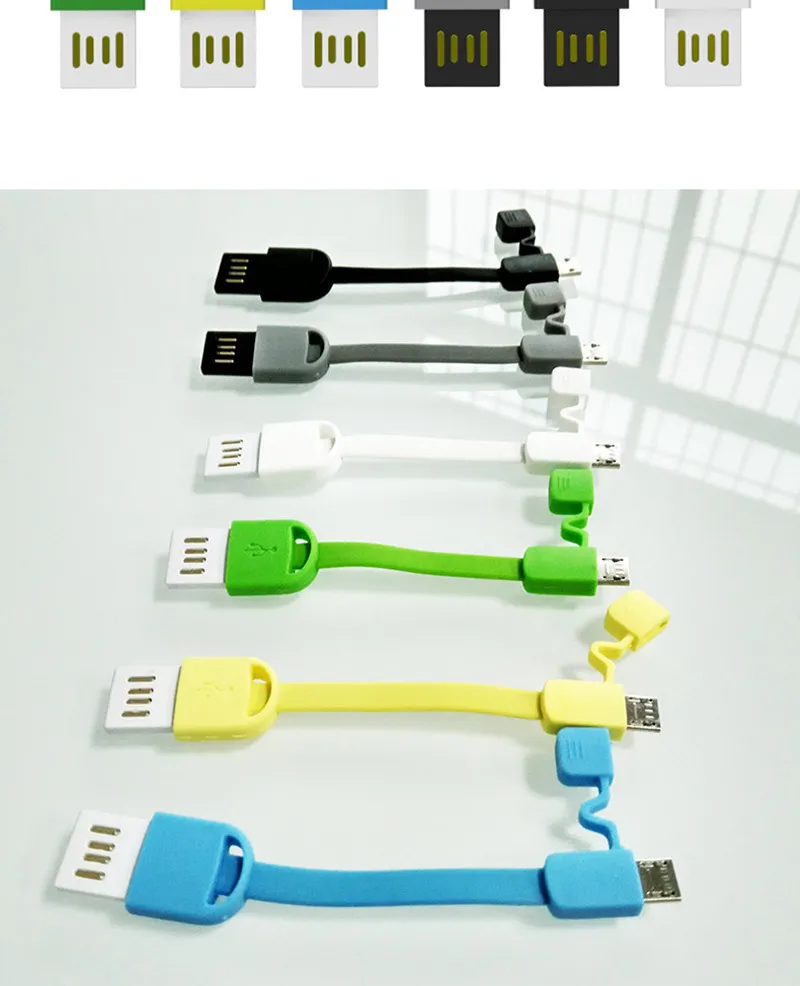 Myket Мини Портативный USB C 3A кабель для быстрой зарядки брелок type C кабель для синхронизации данных и зарядки
