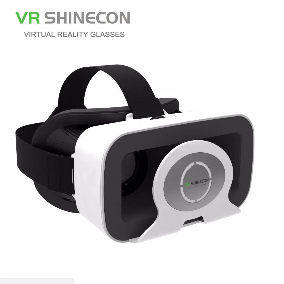 2017 Shinecon SC 3GR 3D VR один дисплей Google Cardboard Bluetooth беспроводной Дистанционное