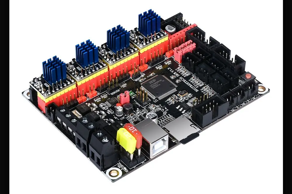 BIGTREETECH TMC2130 V3.0 SPI шаговый двигатель драйвер 3d части принтера TMC2208 TMC2209 A4988 для SKR V1.3 плата МКС Ramps 1,4 CR10