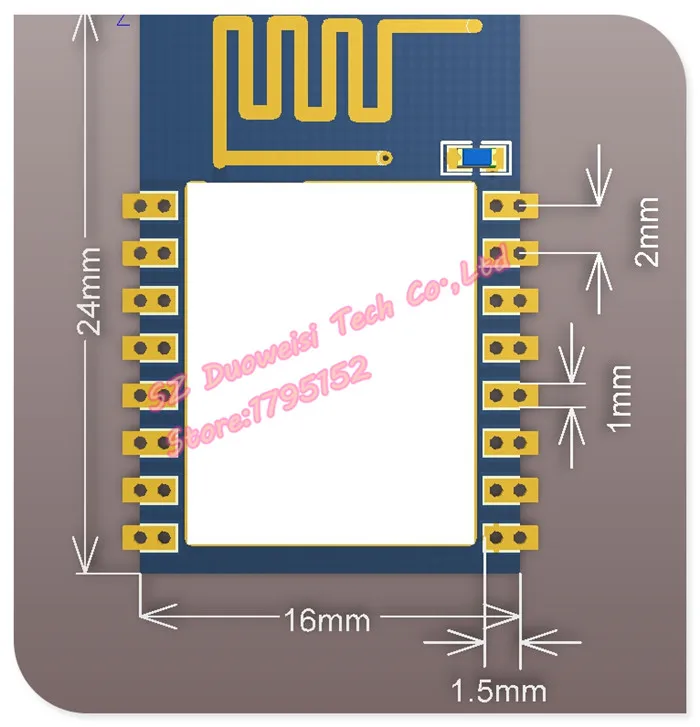 Вспышка большой емкости ESP8266 4 МБ серийные порты Wi-Fi фотография | Электроника