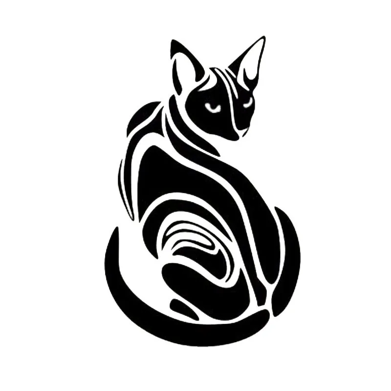 10*15 8 см Sphynx с рисунком животного|car styling|car stickercar accessories |