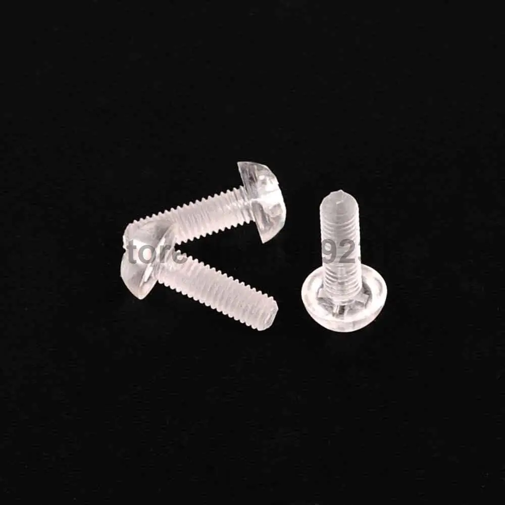 100PCS m3*10 Round Head Cross Nylon Screw Plastic Pan Bolt | Screws