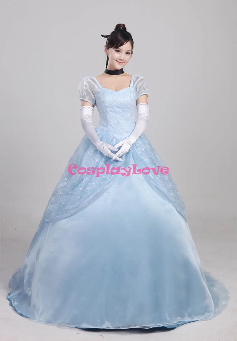 CosplayLove изготовленное на заказ платье Золушки принцессы косплей костюм для