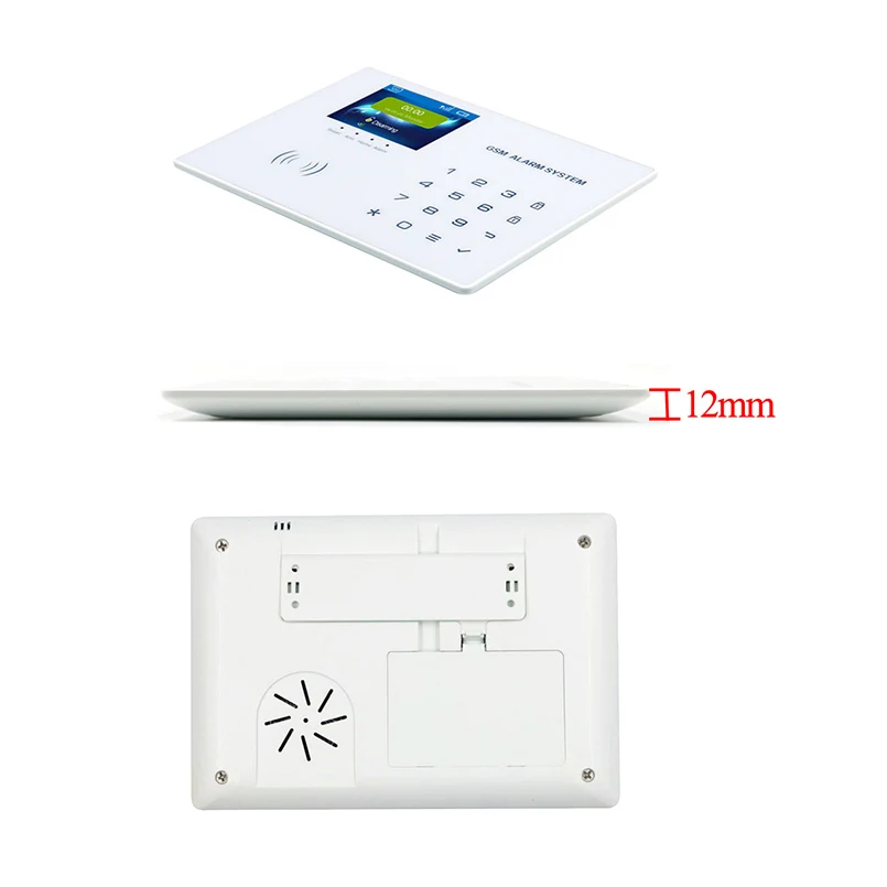 Беспроводная умная система сигнализации 5 в gsm с G65 ios/android APP LCD touch камерой |