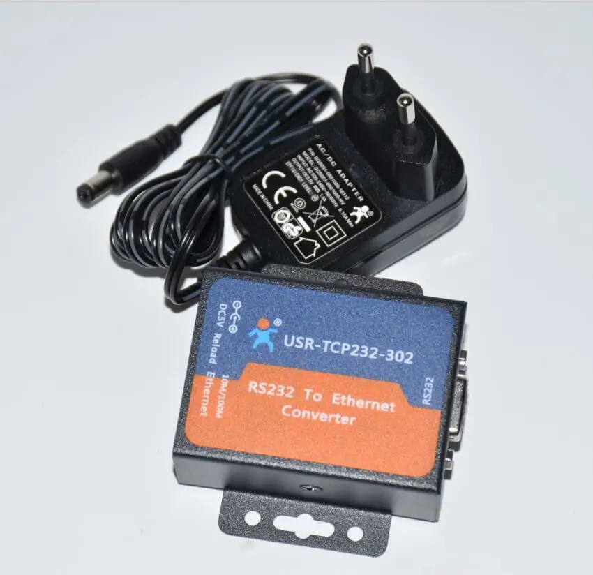 Серверный модуль RS232 для Ethernet TCP/IP конвертер с поддержкой DHCP/DNS Модернизированный