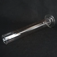 500ml lab glass graduated measuring cylinder with spout glassware scale 5mlteaching