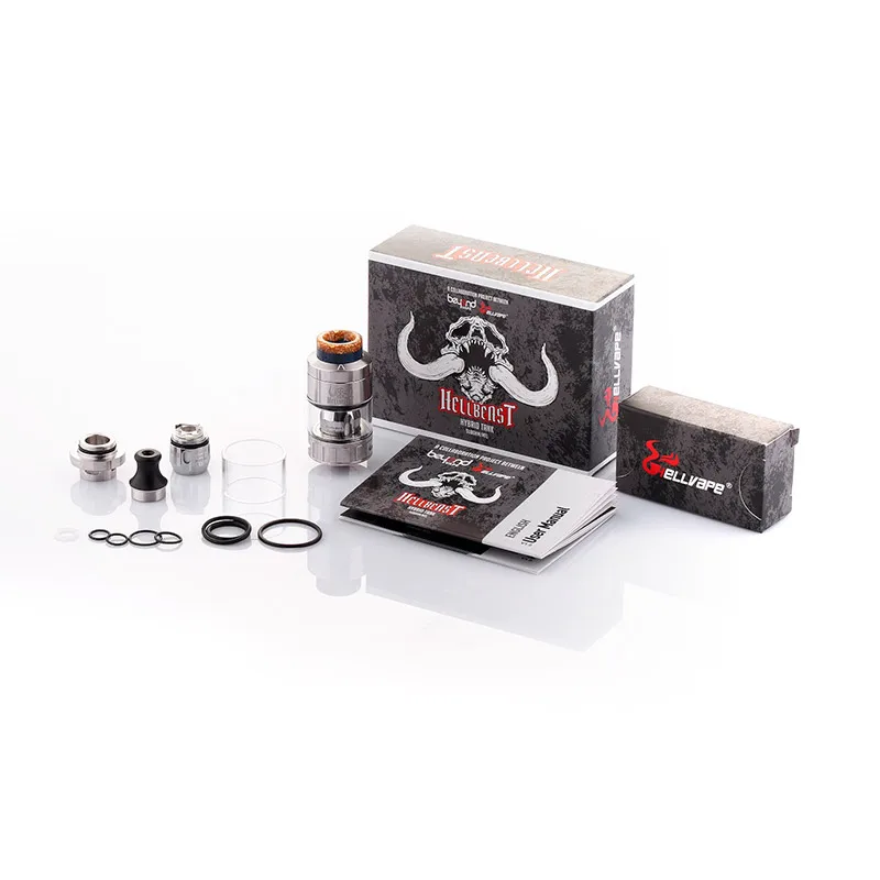 Электронные сигареты Hellvape Hellbeast Sub ohm Tank Hybrid 4,0 мл/4,3 мл/3,5 мл емкость Vape испаритель VS Hellvape Rebirth RDA