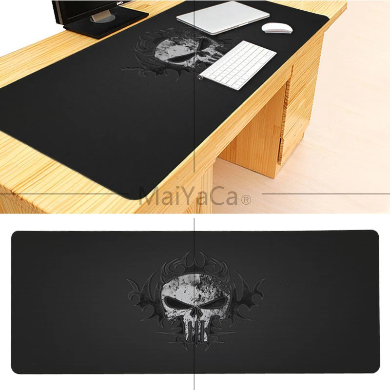 Lock Edge 30x90cm MaiYaCa Нескользящие PC Каратель обои большой коврик для мыши PC коврик большой резиновый коврик для мыши Компьютерная игра планшет коврик для мыши для CS GO - Цвет: Lock Edge 30x90cm