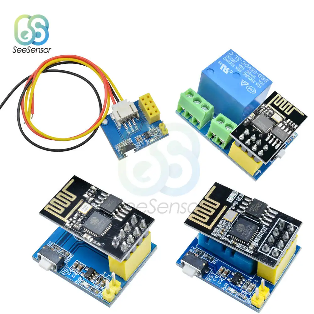 ESP8266 5 в Wi Fi Релейный Модуль DS18B20 DHT11 RGB светодиодный контроллер вещей умный дом