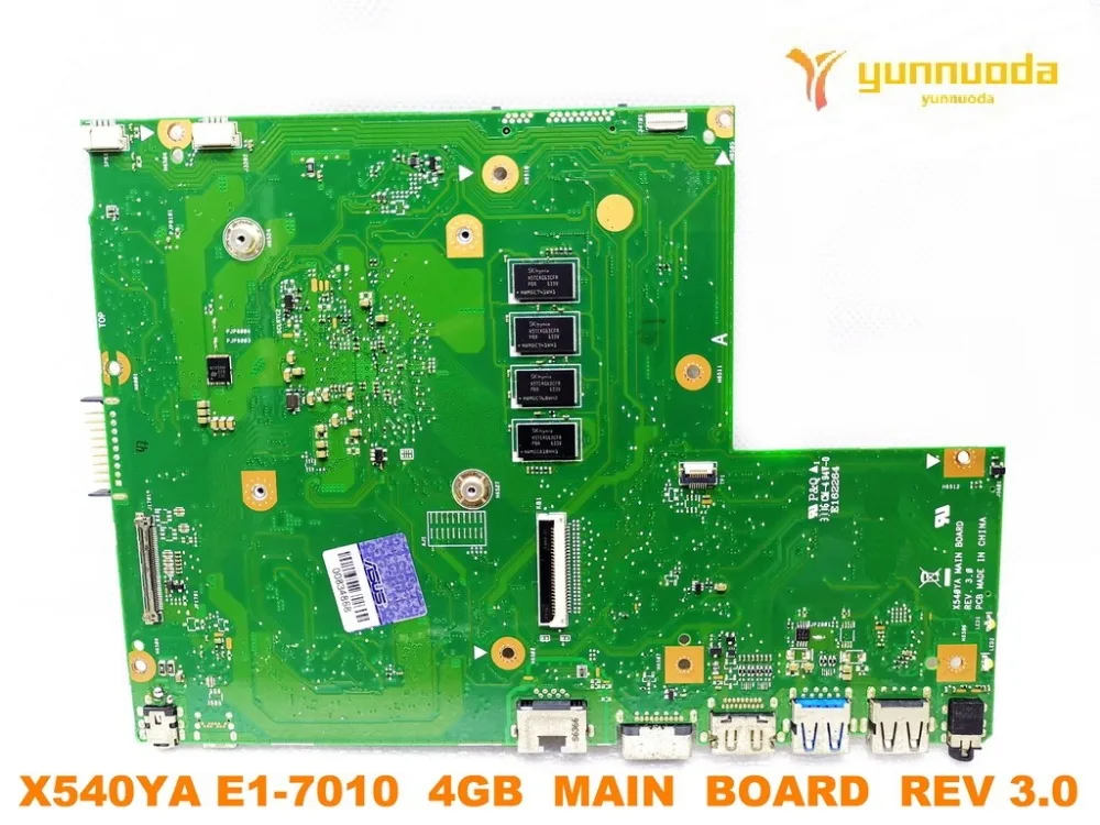 Оригинальный дизайн для ASUS X540YA Материнская плата ноутбука E1-7010 4GB системная REV 3 0