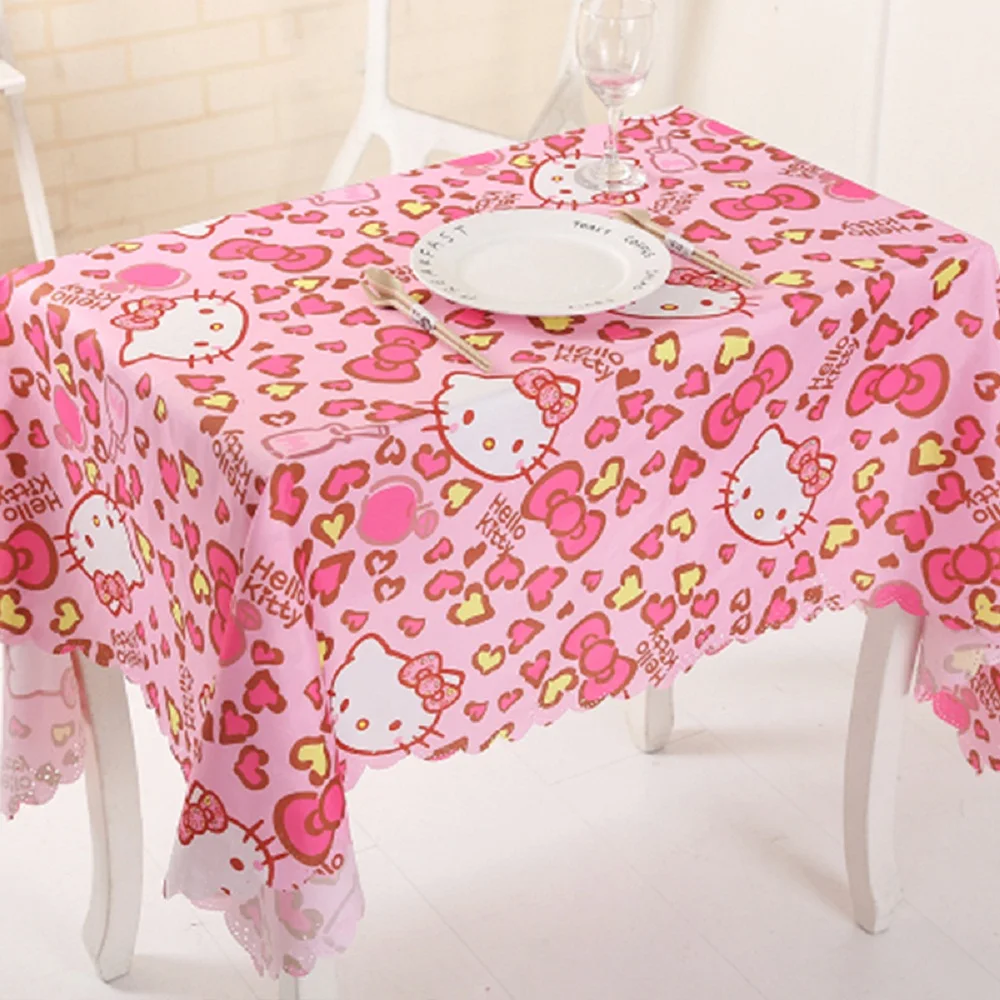 Скатерть для стола HelloKitty скатерть чайного с принтом свадебная утепленная