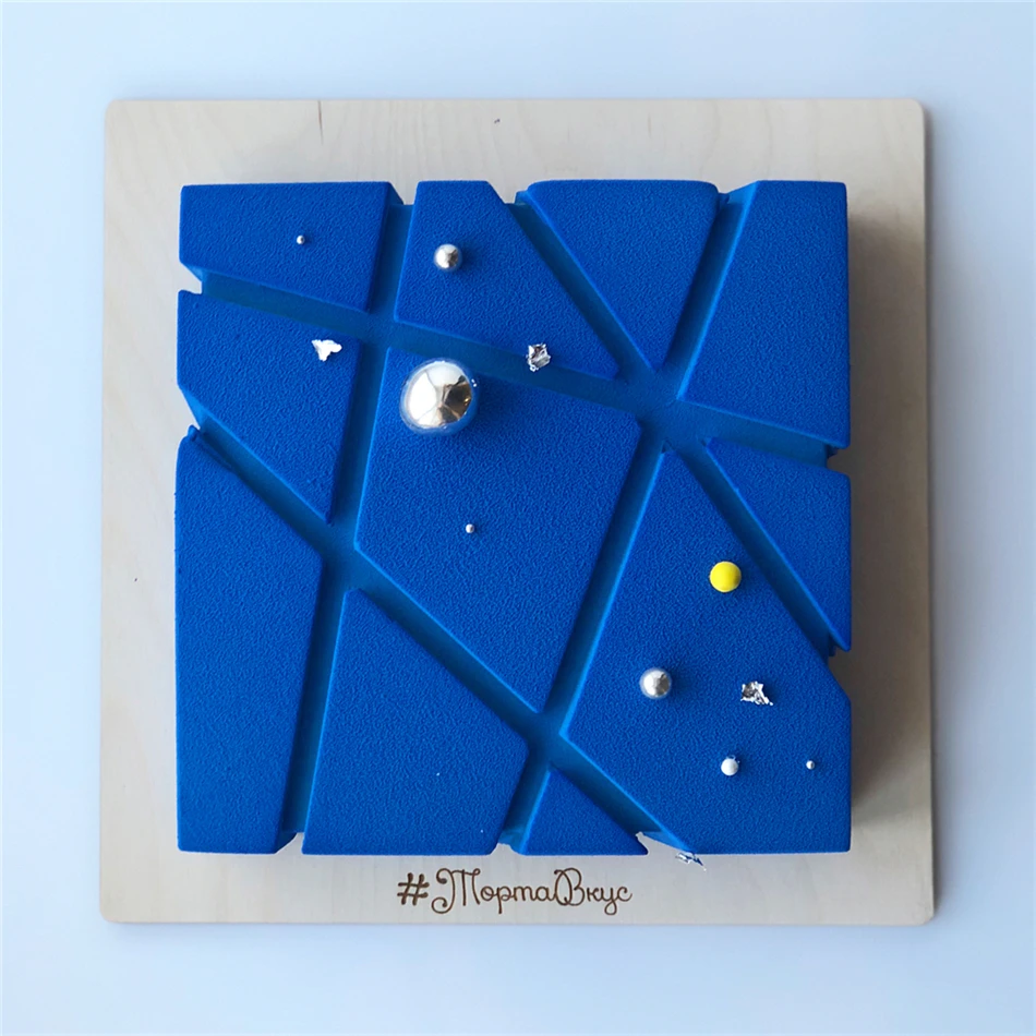 TTLIFE Sugarcraft Cube квадратной формы 3D силиконовые формы торт шоколад лоток для Мусса десерт, выпечка блюдо кондитерские изделия с глазурью