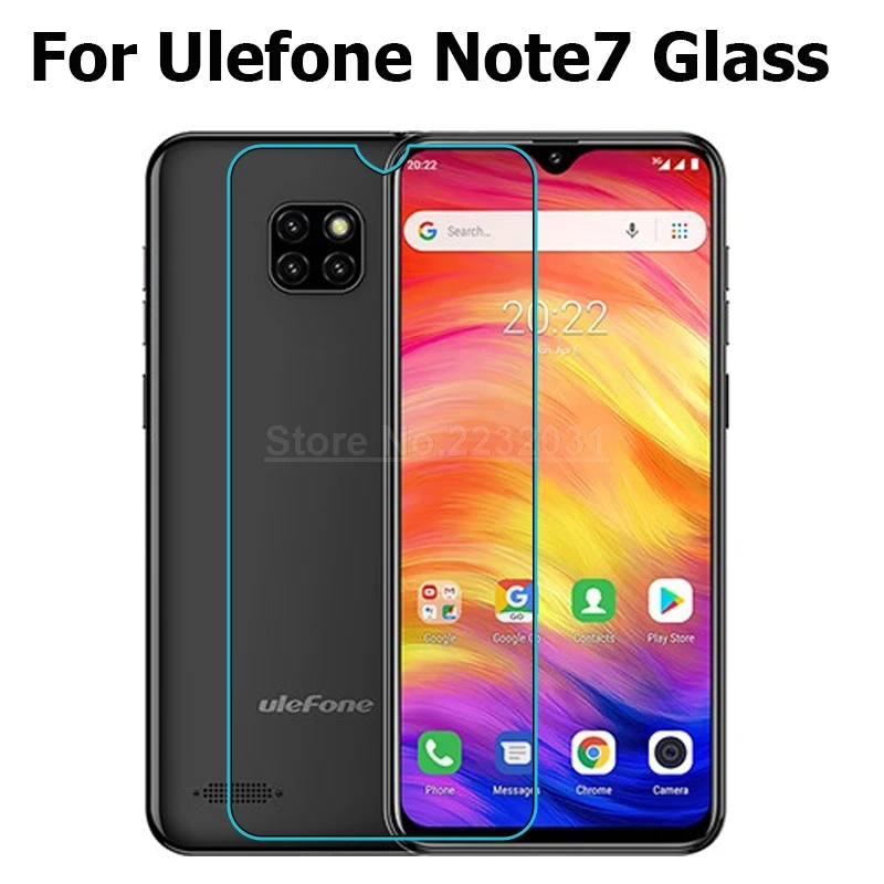 

Закаленное стекло 9H 2.5D для Ulefone Note7, Премиум Защитная пленка для Ulefone Note 7, защитное стекло 6,1 дюйма