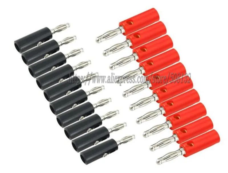 20 шт. штекеры типа банан 4 мм|tip plug connector|tips cl banana |