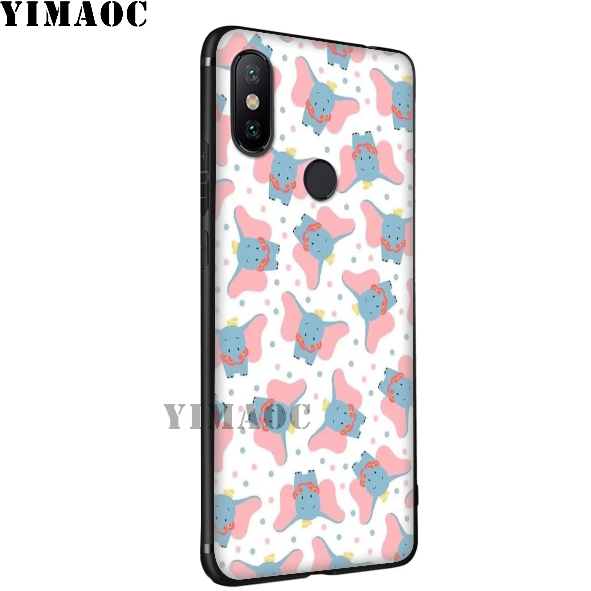 Мягкий силиконовый чехол YIMAOC Animation Dumbo для Xiaomi Redmi 7A Note 7 6 6A 5 4 4X 4A 5A S2 Plus K20 Pro Lite |