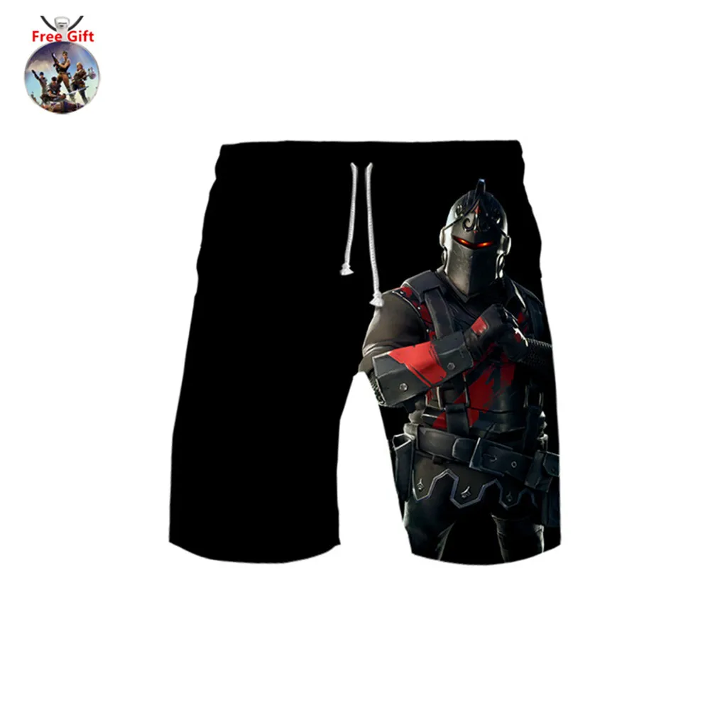 Оранжевый Kids Summer T Shirts Battle Royale Beach Short Pants Men T-shirt Game Season 9 Women Tee Black Knight Cosplay Costume Teenagers - Цвет: Оранжевый