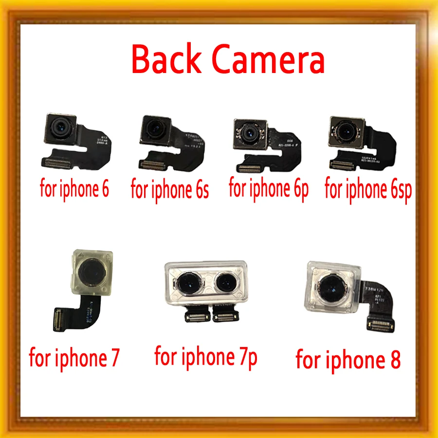 Оригинальная камера с модулем вспышки сенсорный гибкий кабель для iphone 6 6Plus 6S Plus 7