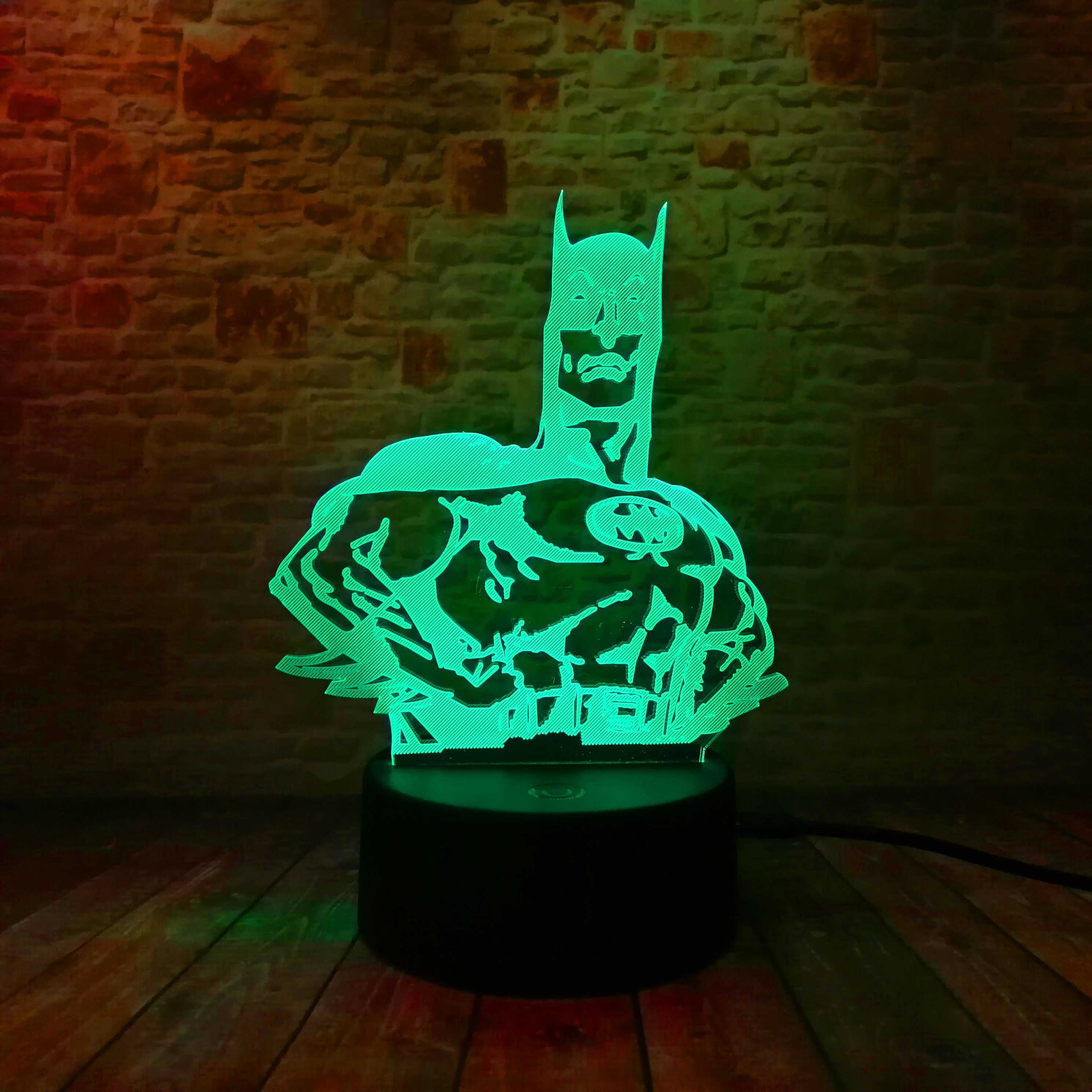Фигурки героев DC Лиги справедливости Бэтмена 7 цветов для мужчин спальни