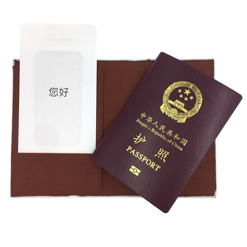 Модный чехол для паспорта с милым медведем из мультфильма каваи девушек и женщин